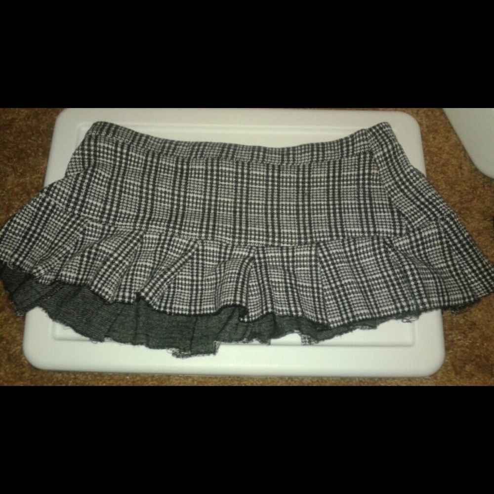Schoolgirl Mini Skirt - Preppy roleplay stripper cosplay punk